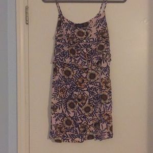 topshop floral sun dress